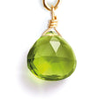 August Peridot Birthstone Isla Drop Earrings