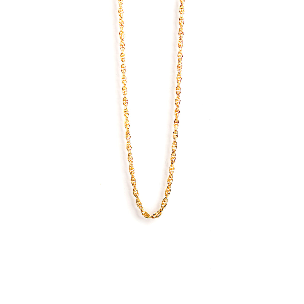 Wanderlust Life Dali Layering Chain Necklace. Statement rope chain necklace, perfect for layering into a necklace stack or wearing solo as a modern, statement chain. Everyday, essential staple, luxury, affordable jewellery. Designed and handcrafted in the UK. Shop bestselling necklaces online at Wanderlust Life Jewellery.