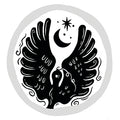 Libra Zodiac Coin Pendant Necklace