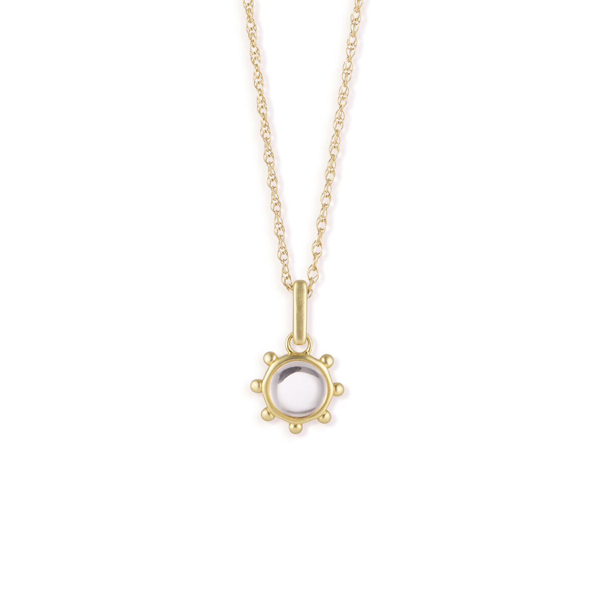 Quartz Ship's Wheel Pendant Necklace Wanderlust Life