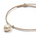 Marina Pearl & Sand Cord Bracelet