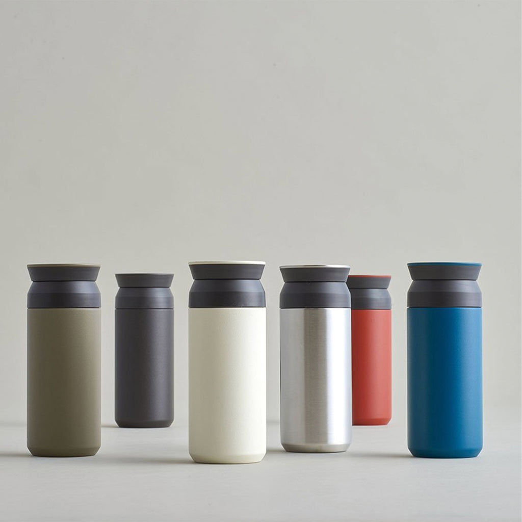 The perfect travel mug for keeping your coffee warm on the go for up to 6 hours. Housed in a sleek design with maximum insulation efficiency, this is a must have travel accessory. Shop the full Kinto coffee-ware range at Wanderlust Life. 