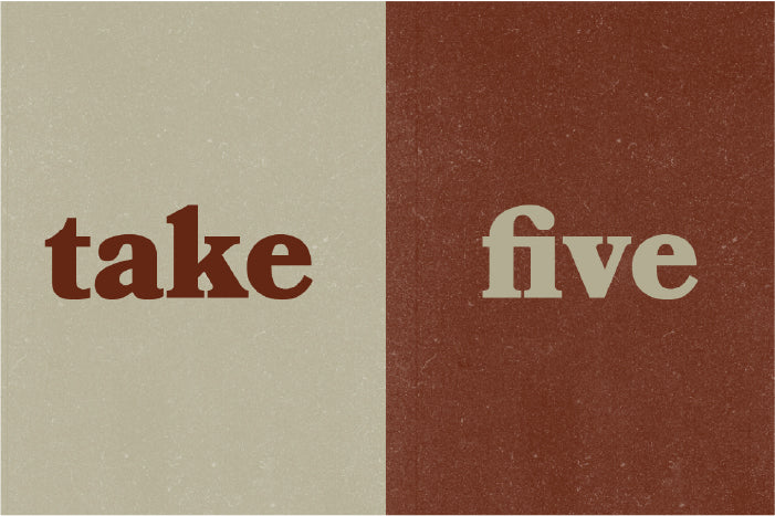 Take Five: October
