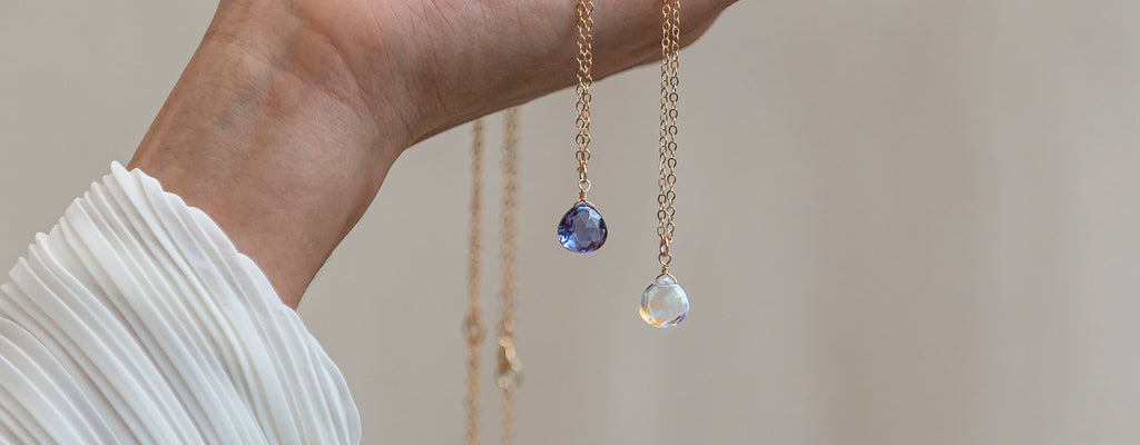 Alexandrite Quartz Gemstone Jewellery Collection