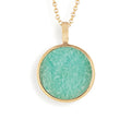 Amazonite Porthole Necklace