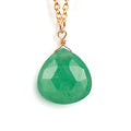 Green Aventurine Pendant Necklace