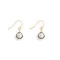 Black Mother of Pearl Isla Drop Earrings