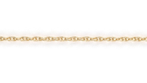 14k gold fill twisted rope chain