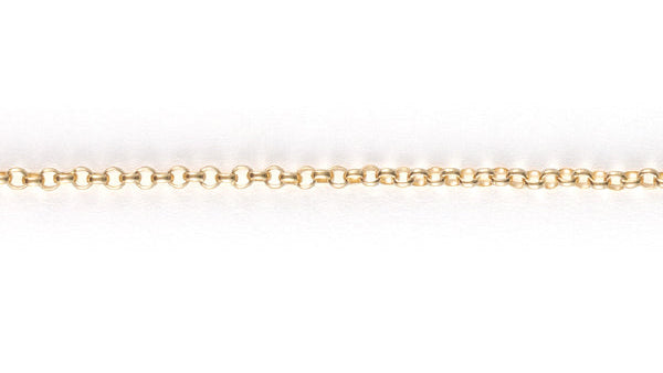 14k gold fill micro belcher chain 
