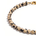 Dalmatian Jasper Āina Beaded Bracelet