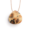 Leopard Jasper Fine Cord Necklace