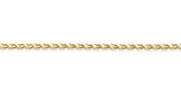 9k solid gold belcher chain