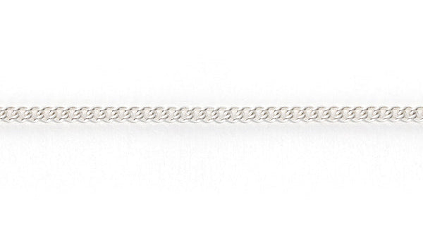 sterling silver curb chain