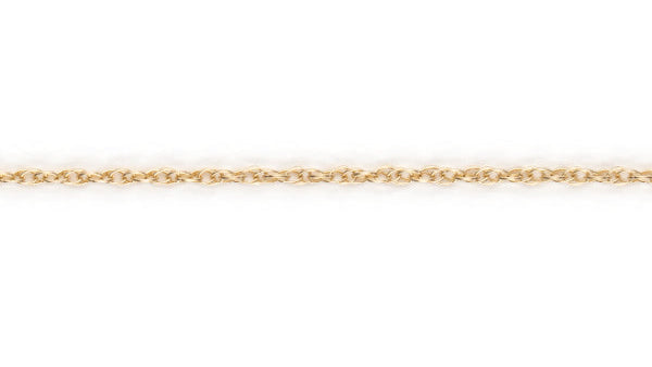 14k gold fill rope chain