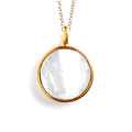 Mother of Pearl Porthole Necklace