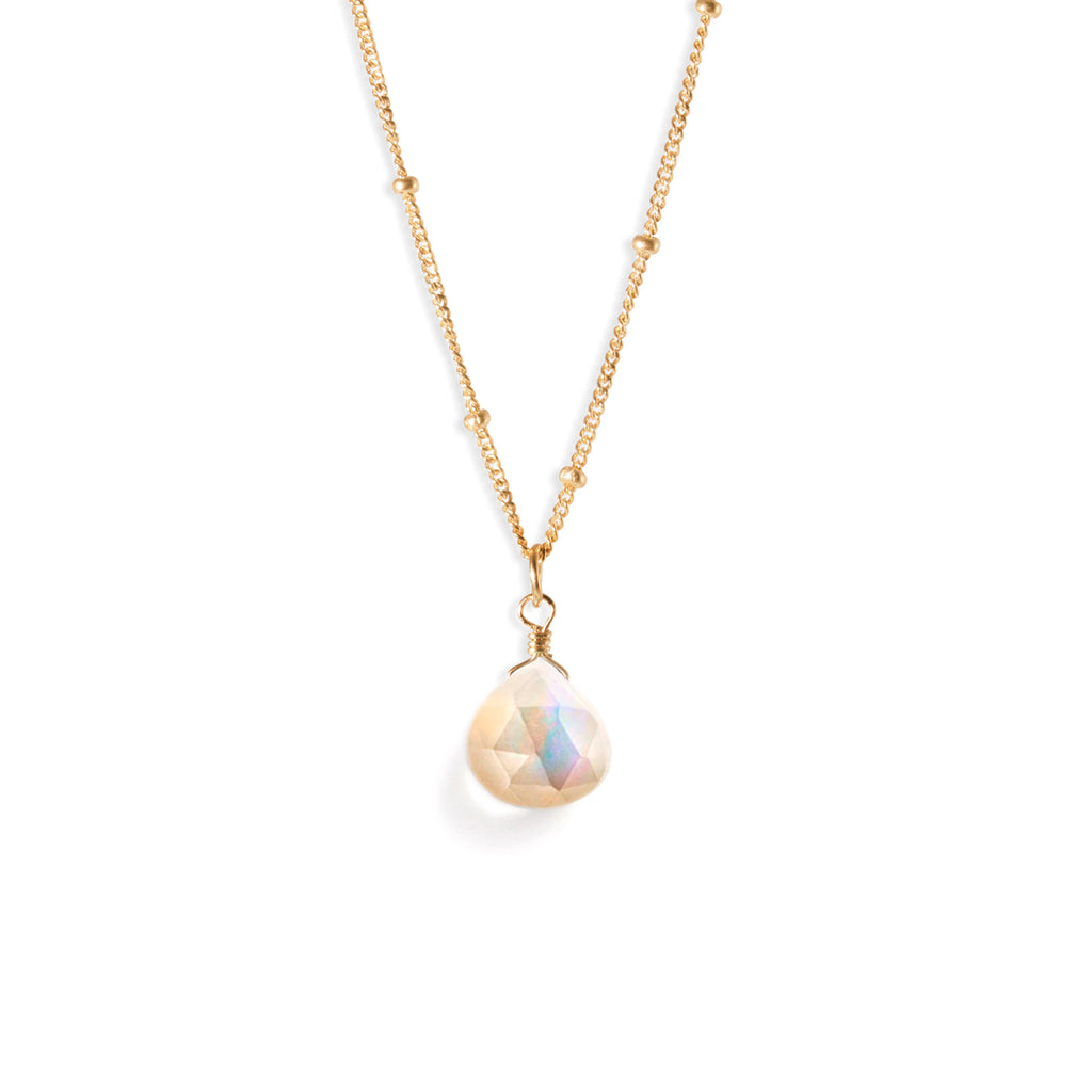 Mother of Pearl Pendant Necklace
