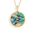 Paua Shell Porthole Necklace