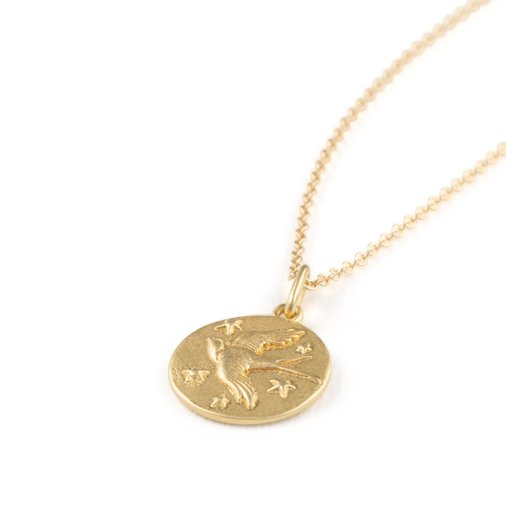 The Voyager Petite Swallow Pendant Necklace