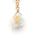 Rainbow Quartz Pendant Necklace