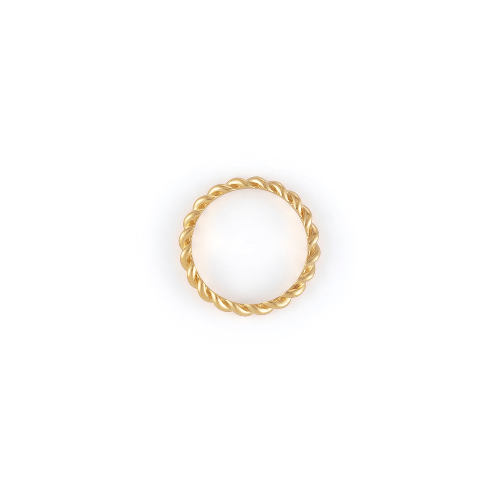 Twisted Rope Ring