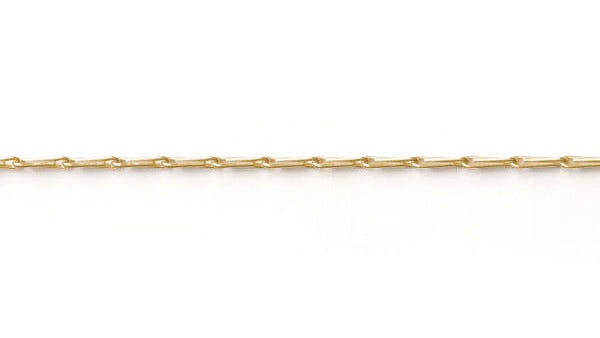 9k solid gold hayseed chain