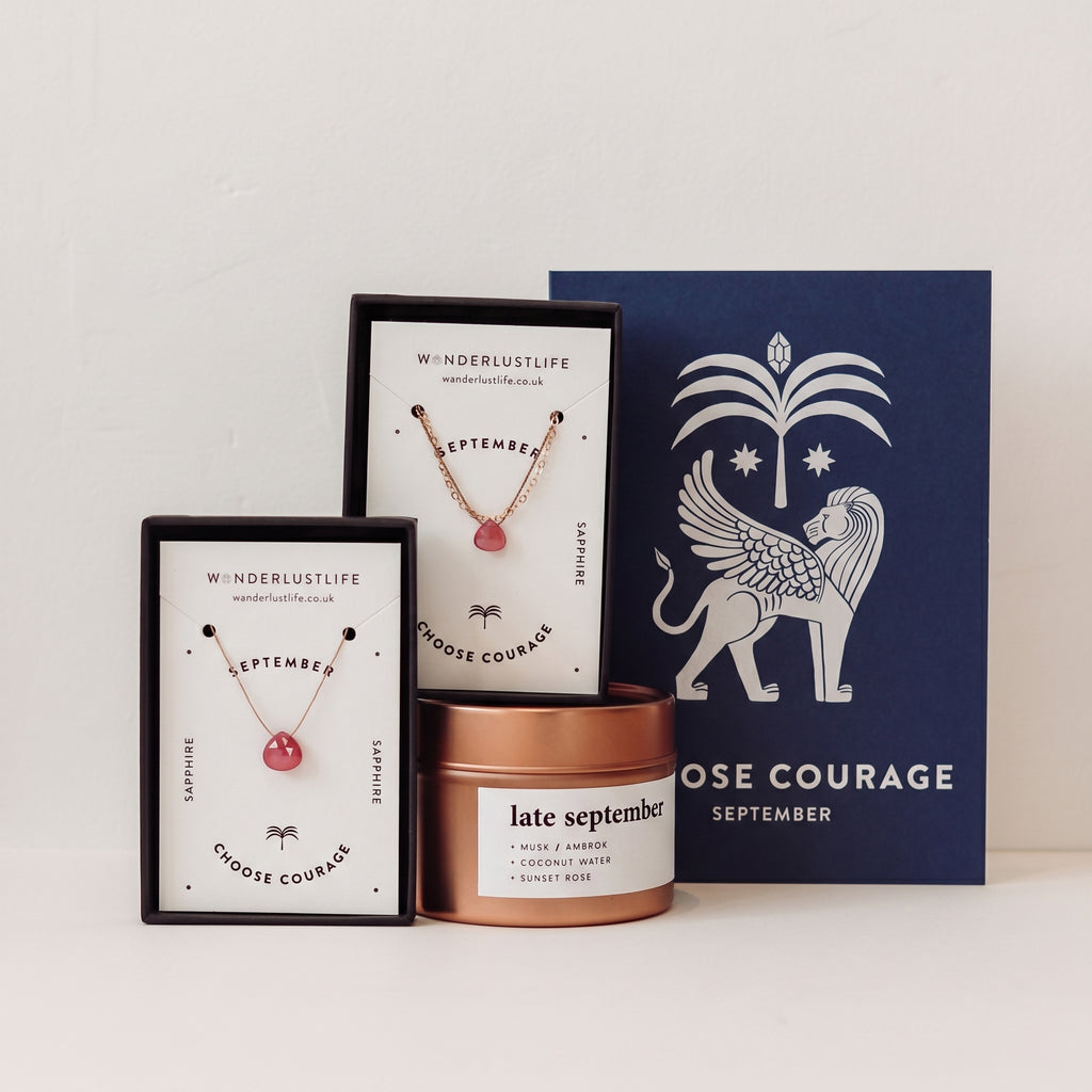 September Birthstone Gift Set | Wanderlust Life