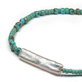 Ischia Pearl & Turquoise Beaded Bracelet