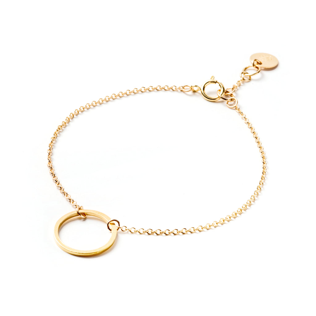 Wanderlust Life Ethically Handmade jewellery made in the UK. Minimalist gold and fine cord jewellery. gold chain bracelet, unity circle