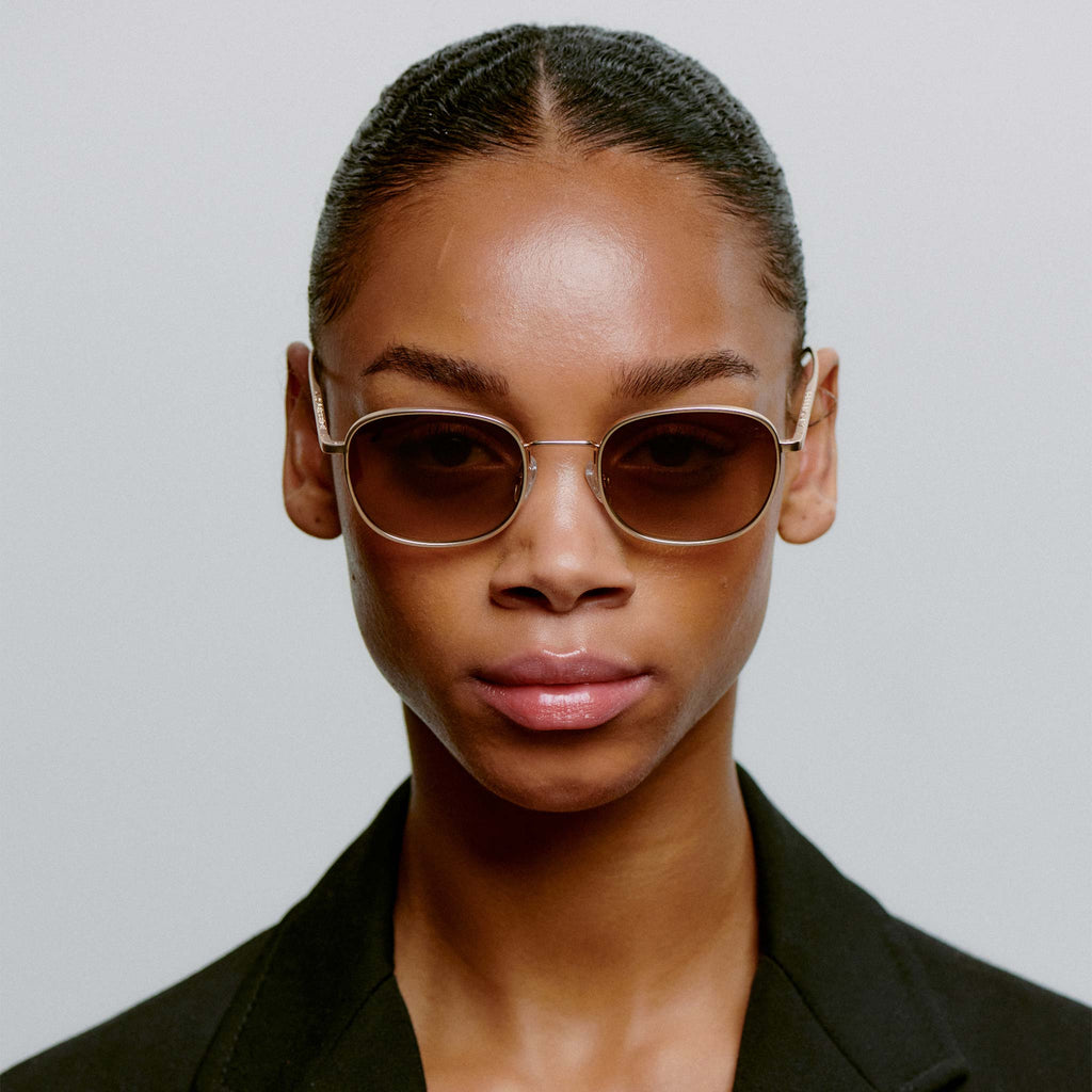 A.Kjaerbede Hello Gold Sunglasses