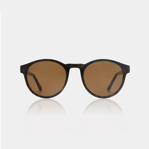 A.Kjaerbede Marvin Demi Tortoise Sunglasses | Wanderlust Life