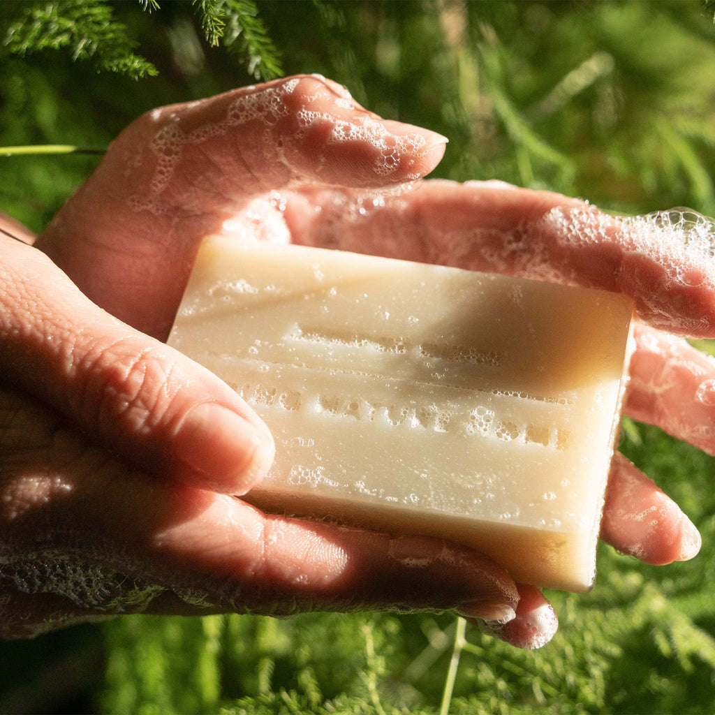 Juniper Ridge's cold-processed bar soap combines sustainably sourced and organic oils for a naturally mild formula, cleansing skin and leaving it soft and hydrated.