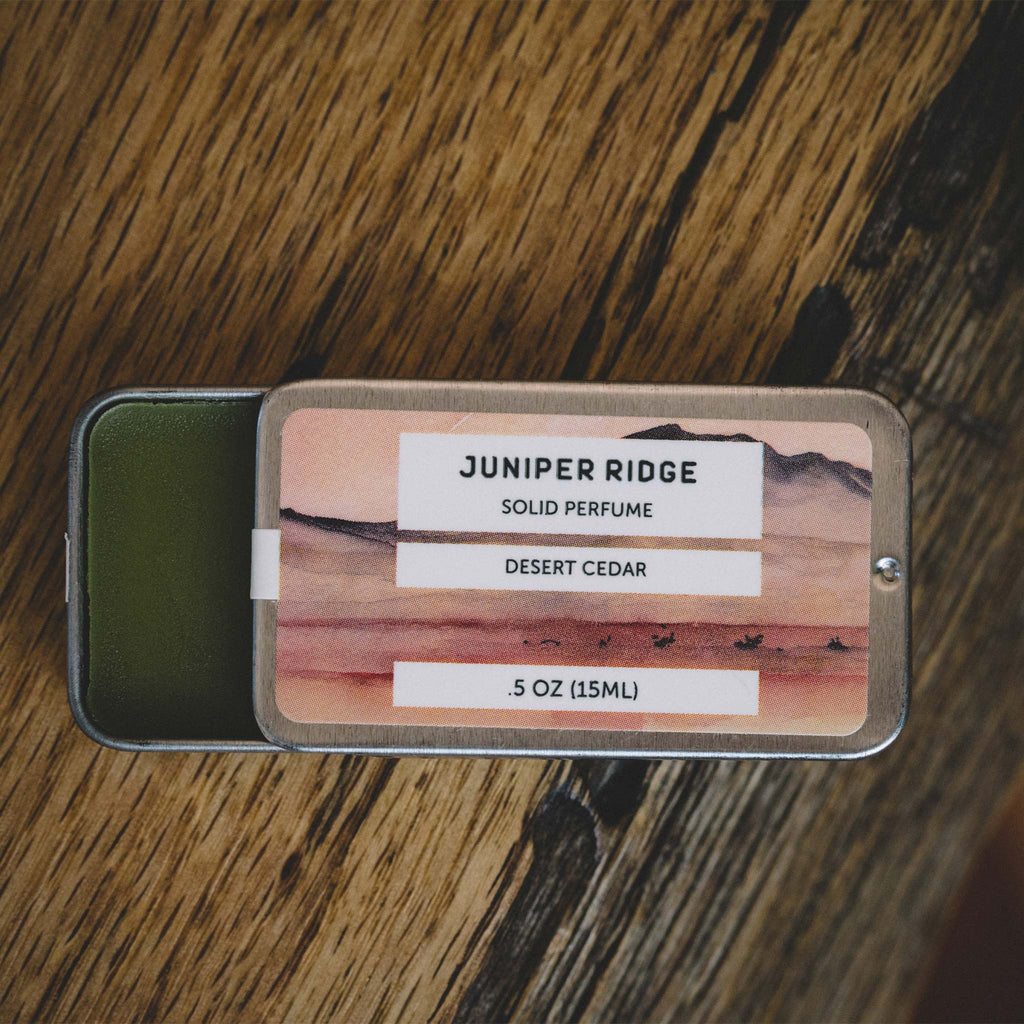 Juniper Ridge Desert Cedar Solid Perfume