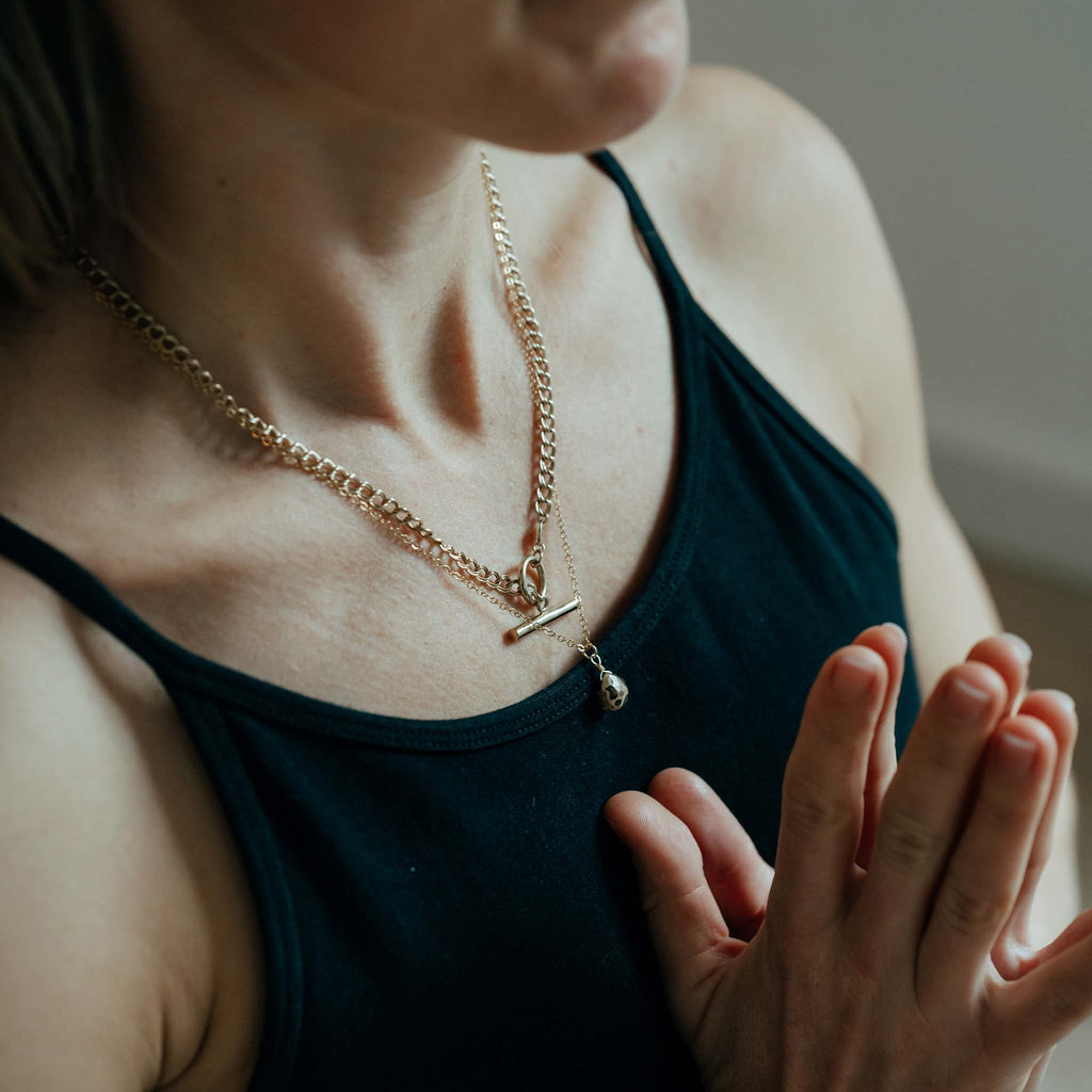 Leopard Jasper Pendant Necklace