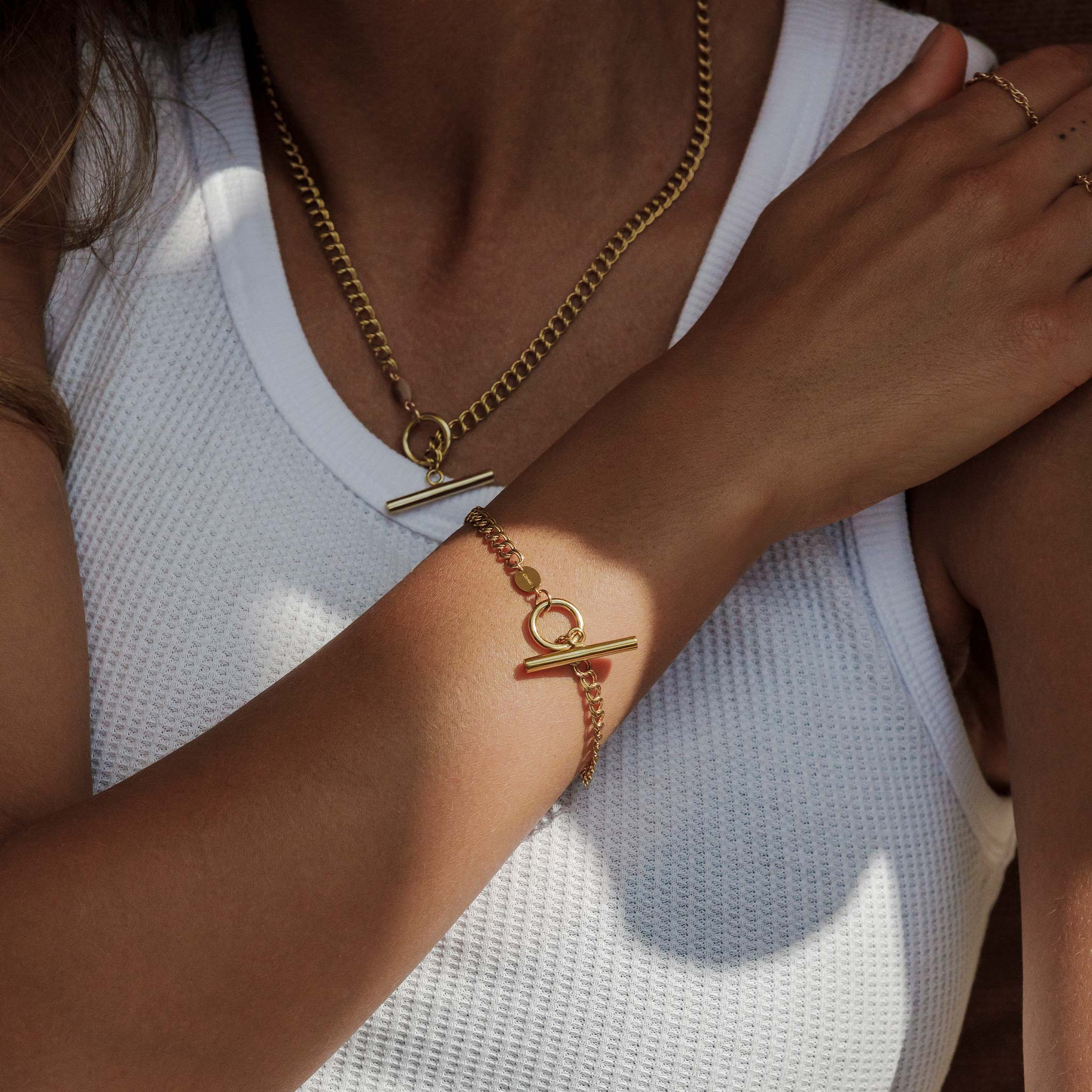 Gold Vermeil All Blues Dna Bracelet Gold Vermeil All Blues Anchor 