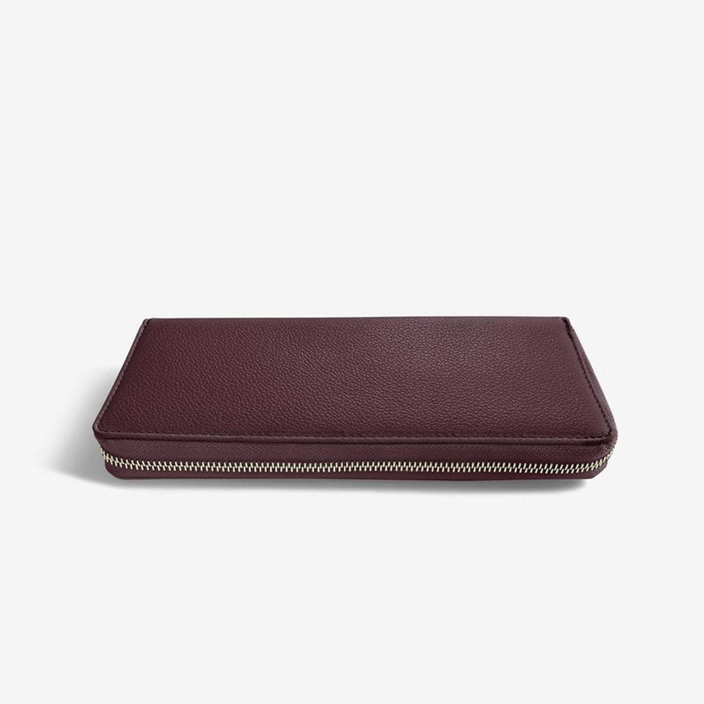 Stackers Burgundy Jewellery Travel Roll