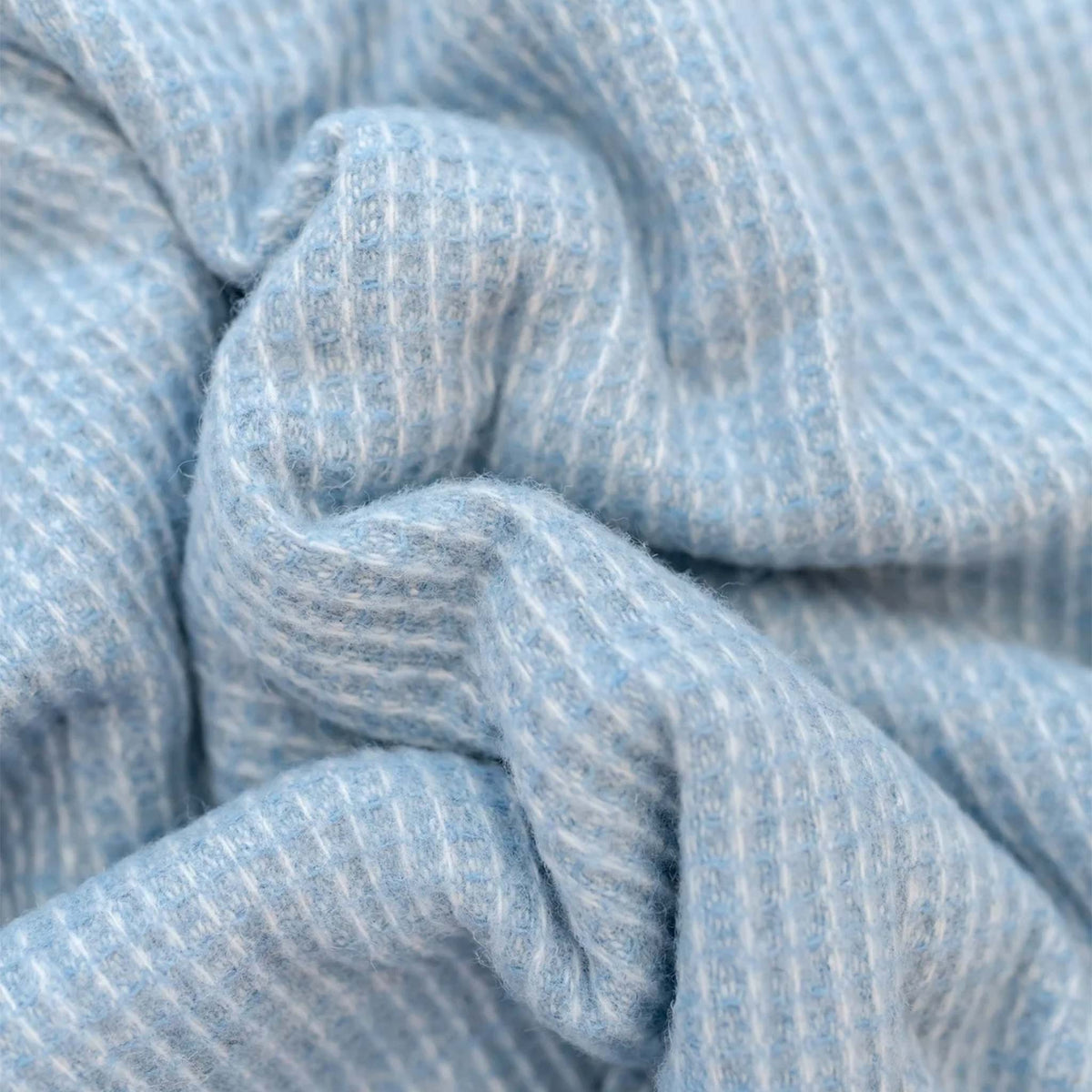 TBCo Azure Recycled Wool Blanket | Wanderlust Life