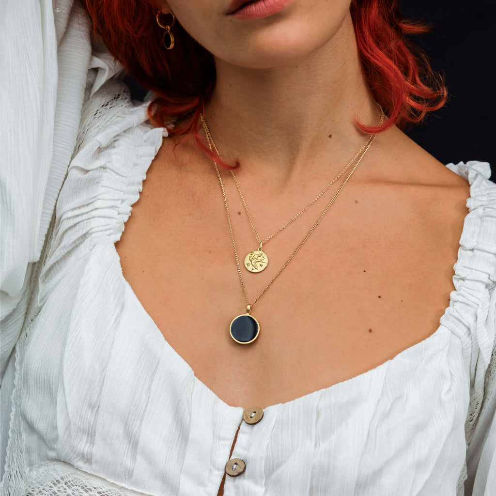 The Voyager Petite Swallow Pendant Necklace