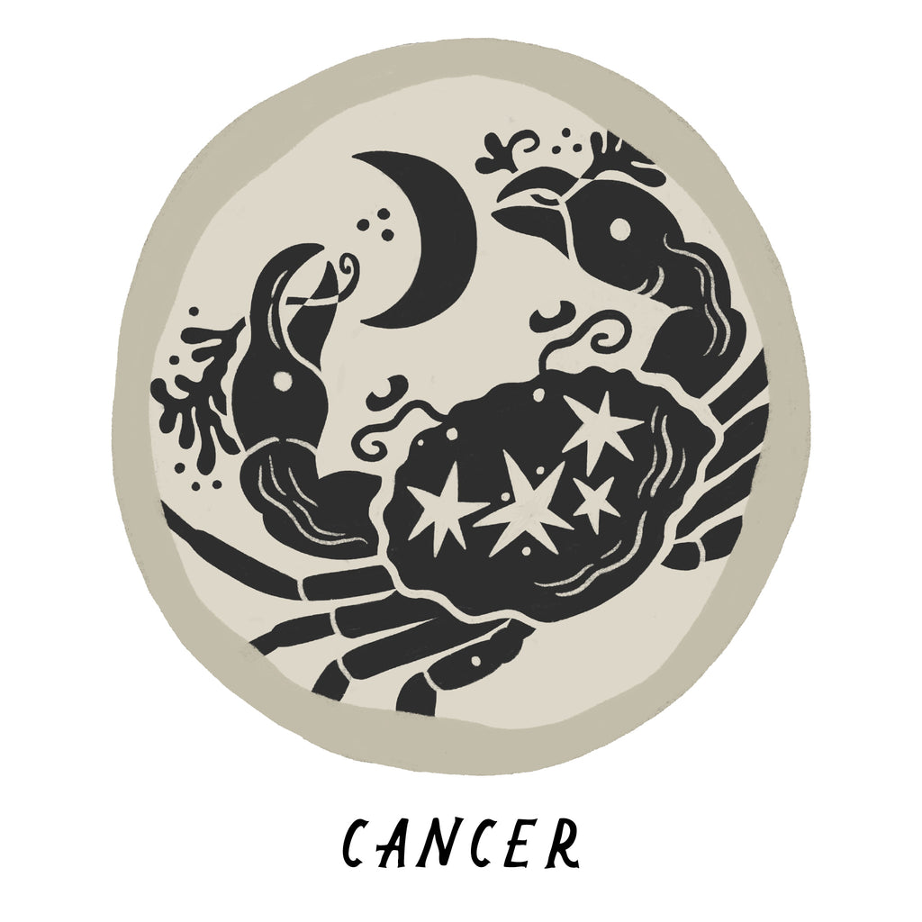 Cancer Zodiac Coin Pendant Necklace