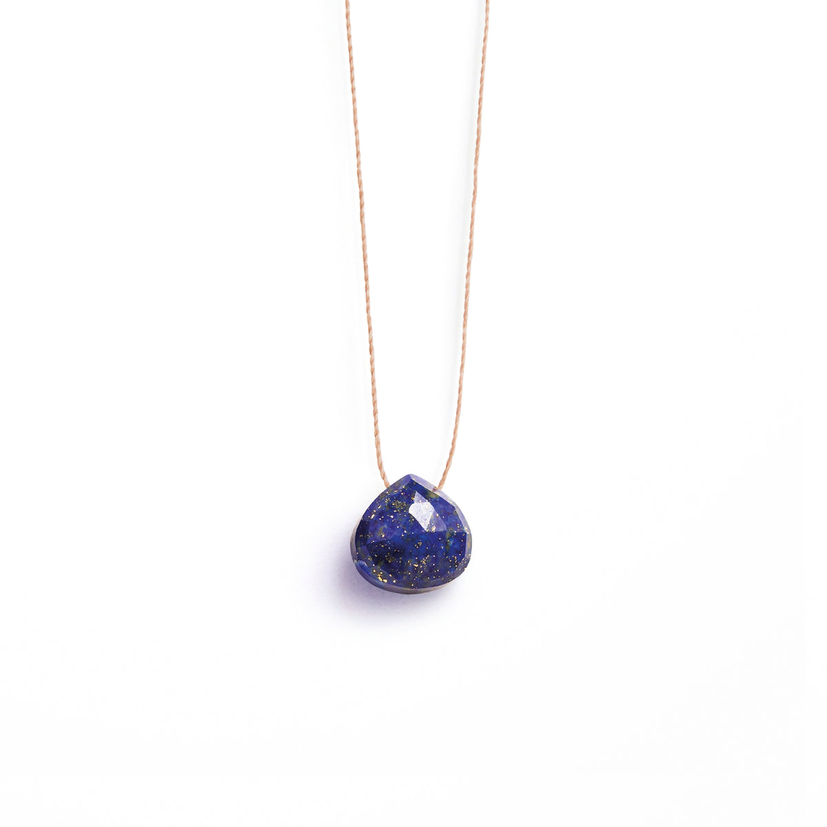 Lapis Lazuli Fine Cord Necklace Wanderlust Life