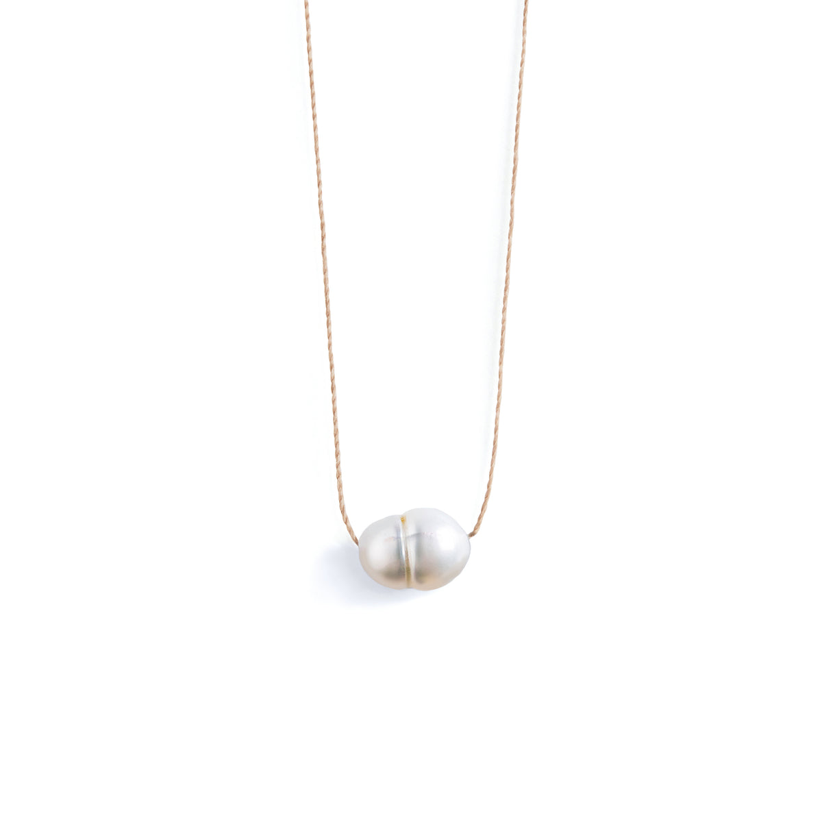 Pearl Fine Cord Necklace