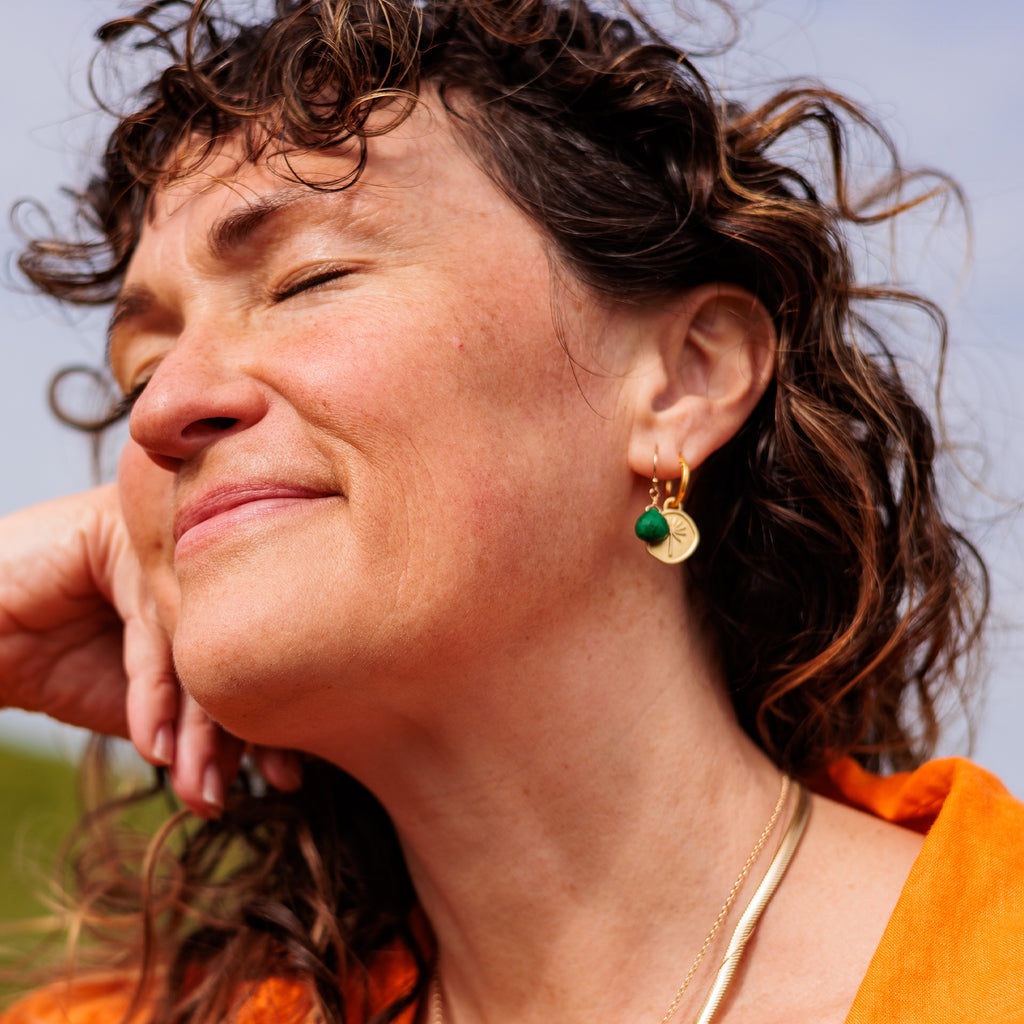 Terra Creole Hoop Earrings