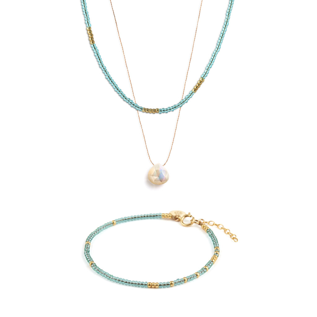 Mother of Pearl Summer Set