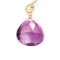 Purple Amethyst Isla Drop Earrings