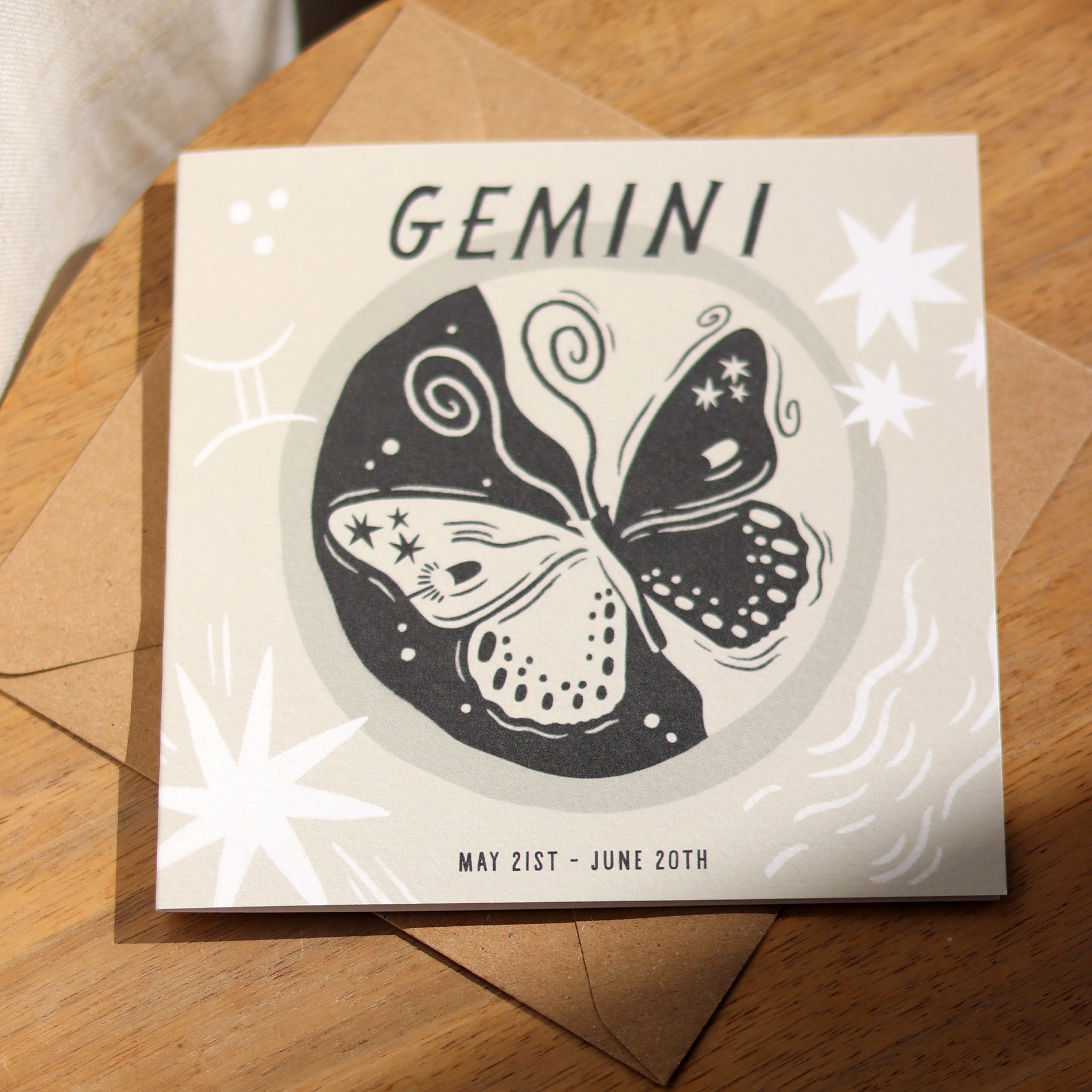 Gemini Zodiac Card | Wanderlust Life