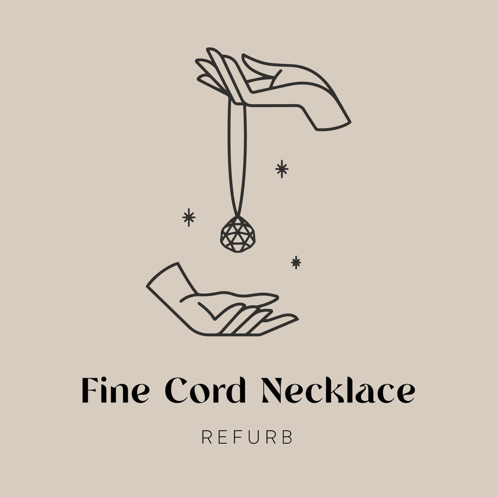 Wanderlust Life Signature Fine Cord Necklace repair and refurb service.