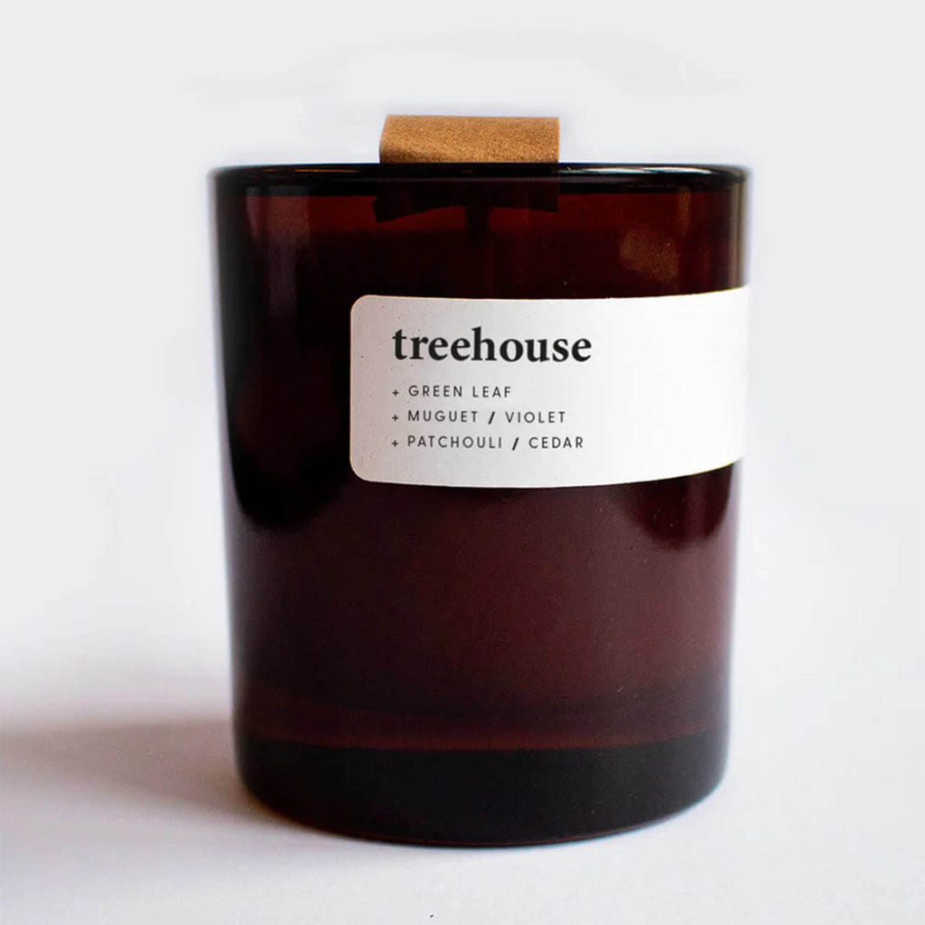Wanderlust Life introduce the environmentally conscious, sustainable candle company, Keynvor to their life store brands. A cotton wick candle in the scent Treehouse. A fresh botanical blend, designed to energise any space.
